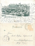 75328 Schomberg Sanatorium Litho o 27.7.1901