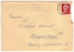 04862 Schoena via Eilenburg country postmark 20.1.1954