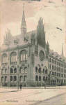 Schöneberg Berlin Hohenzollernschule Belziger Ecke Eisenacher Strasse alte Ansichtskarte o 1909