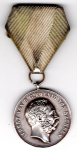 Schützenmedaille Sachsen Silbermedaille Dem besten Schützen Friedrich August III.