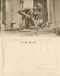 Schuhmacher in Calcutta Indien * ca. 1910