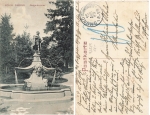 Schwabisch Gmund Geigerbrunnen o 15.8.1909
