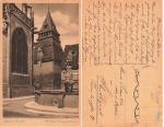 Schwabisch Gmund Glockenturm Renaissancebrunnen o 1922
