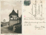 74523 Schwaebisch Hall Weilerturm o 11.12.1913