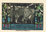 Schwarzburg Thüringen Notgeldschein 1922