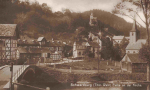 Schwarzburg Thüringer Wald Partie an der Kirche * um 1920