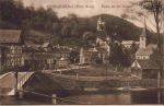 Schwarzburg Thüringer Wald Partie an der Kirche * um 1920