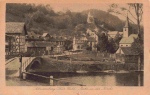 Schwarzburg Thüringer Wald Partie an der Kirche * um 1930