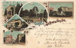 Schweidnitz Schlesien Swidnica Litho o 1898