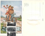 Siegen Westfalen Motorcyclists with Leporello * around 1950