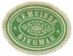 Siegmar Sachsen Siegelmarke Chemnitz um 1920