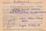 Sowjetisches Kriegsgefangenenlager 7181/11 Rustawi Georgien 12.6.1949 Kontrollstempel