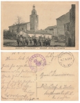 Spincourt local guard field post WW1 station command o field post station No. 92 11.7.1916