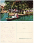 03096 Spreewald inn oak traditional costumes 8/26/1917