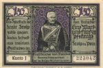 Stolp Pommern Slupsk Notgeldschein um 1921