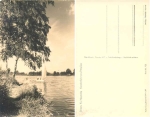 17255 Strasen Wesenberg Kanaleinfahrt vom Palitz See *1962