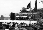 01616 Strehla Elbe Maidemonstration 20. Jahrestag der DDR 1969