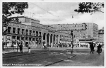 Stuttgart Bahnhofsplatz mit Hindenburgbau o 17.10.1937