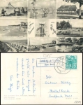18374 Sundische Wiese about Barth country postmark on postcard Zingst o 11.4.1961