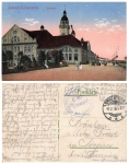 Swinoujscie Kurhaus Feldpoststempel Rekuten Depot Replacement Battalion 1.R. 2. o December 19, 1916