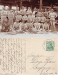 Swinemuende Pommern Bademode Echtfoto Swinoujscie o 1910