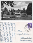 Swinemuende Pommern Kurhaus mit Garten Swinoujscie o 1943