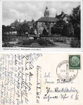Swinemuende Pommern Rosengarten mit Kurhaus Swinoujscie o 1939