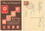 Stamp Day 1936 Private Postal Stationery PP122C20 Special Cancellation Berlin 7.1.1936