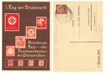 Stamp Day 1936 Private postal stationery PP122C20 special cancellation Berlin January 7, 1936
