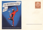 Stamp Day 1939 Private postal stationery Reichsbund der Philatelisten