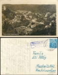 07778 Tautenburg via Jena country postmark on postcard o Jena country 1954