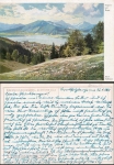 83684 Tegernsee artist card Josef Suessmayr gebr. 1/12/1951