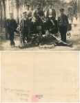 Telefon Telegraphen Bauamt Meissen Bautrupp Riesa I * ca. 1910