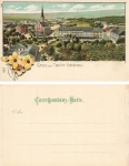 Teplitz-Schoenau Bohemia Chromolithograph * around 1900