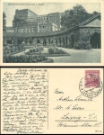 Teplitz-Schonau Kolonnade und Theater o 15.4.1926
