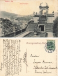 Tetschen Elbe Bohemia Rosengarten Castle o June 17, 1909