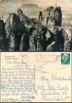 07616 Thalbuergel via Eisenberg Country postmark on Ak Bastei o 11.9.1964
