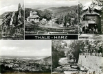 Thale Harz Bergtheater Grosskarte ca. A5 * 1970