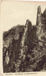 Thale Harz Hirschhörner Hexentanzplatz o 1955