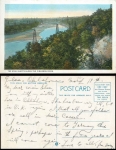 The High Bluffs Along the Cimarron River Oklahoma gebr. 18.03.1914