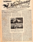 Thuringian small animal breeders specialist magazine issue 10 1950 8 pages
