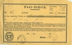 Thurn and Taxis Detmold post note 13.6.1863