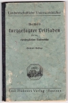 veterinary education Walther's concise guide 152 pages ​​​​​​​Huebners Verlag Bautzen 1927