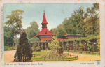 Berlin Tiergarten Zoological Garden Pheasantry, vintage postcard, c. 1907