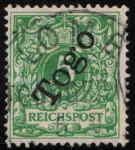 Togo Deutsche Post Michel 2 o gestempelt Krone Adler  geprüft Franke Berlin