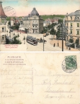 Trachau Dresden Grossenhainer Platz Wettin Schloesschen o 1907