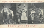 Traditional costumes Kräutler Nandl Geyer Hias peasant duet o 17.09.1908