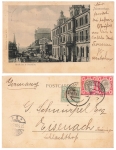 Transvaal South Africa Johannisburg Rissik Strasse Post Office o 27.4.1903