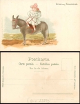 Travemünde Lübeck Kind auf Esel * ca.1900