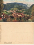 78098 Triberg artist card Heinrich Hoffmann 417 *approx. 1920